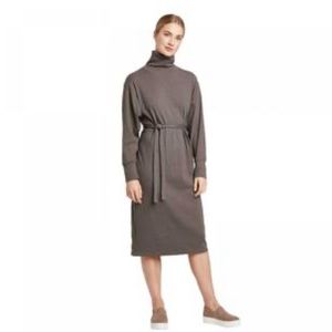 Turtleneck sweater dress